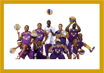 The Hoop Magicians basketball team.